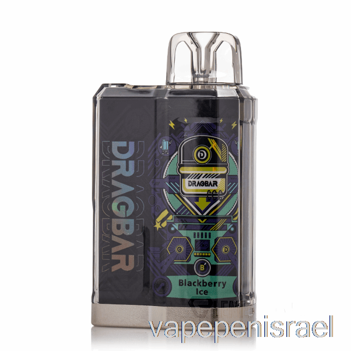חד פעמי Vape Israel Dragbar B3500 קרח אוכמניות חד פעמי